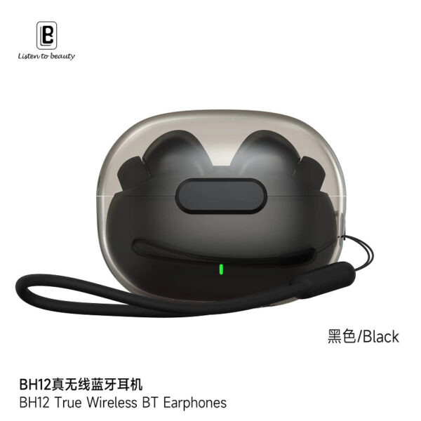 Auricular Bavin BH12 Negro Bluetooth 5.3