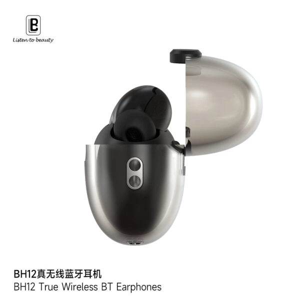 Auricular Bavin BH12 Negro Bluetooth 5.3