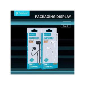 Auriculares con Micrófono Celebrat G25 Jack 2-Colores