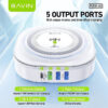 Bavin PC-832 Base de Carga 45W Hub USB + Estacion Carga Inalambrica