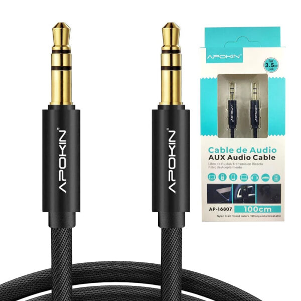 Cable Audio Tela APOKIN Minijack 3.5mm