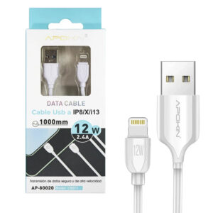 cable-de-datos-y-carga-rapida-12w-apokin-usb-24-a-lightning-1m.jpg Cable de Datos y Carga Rápida 12w APOKIN USB 2.4 a Lightning 1m