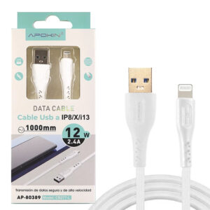 cable-lightning-a-usb-30-1metro-12w-24a-blanco.jpg Cable Lightning a USB 3.0 1Metro 12W 2.4A Blanco