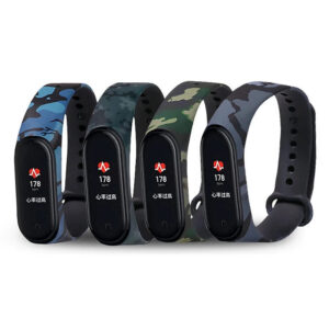 Correa Silicona Militar para Xiaomi Mi Band 5/6 4 Dibujos