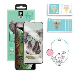 Cristal templado Anti Blue-Light Protección Ojos iPhone XS Max/11 Pro Max Color Negro