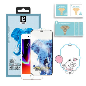 Cristal templado Anti-Estático Oleo fóbico iPhone 6/7/8 Color Blanco